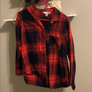 Long sleeve flannel